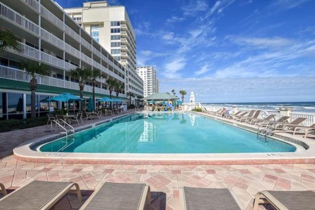 Oceanfront Studio Condo , Daytona Beach Fl Esterno foto